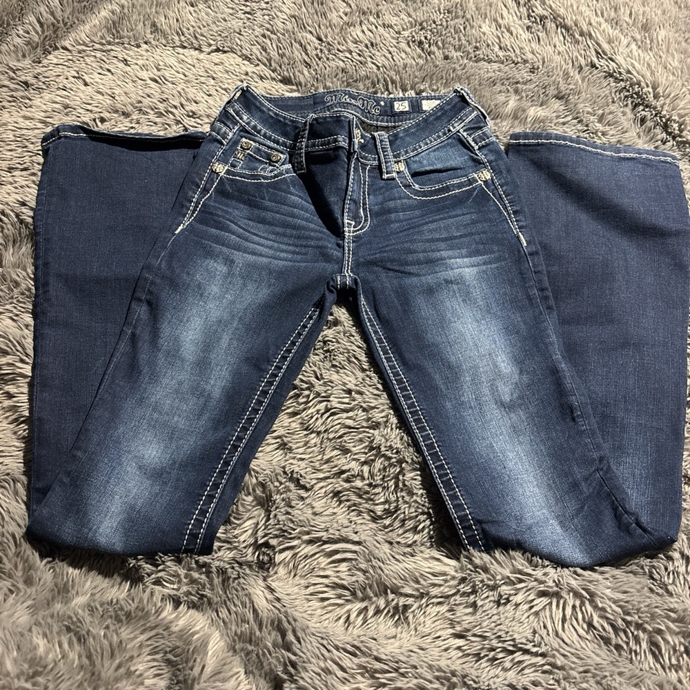 Miss Me Indigo Boot Cut Jeans